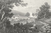 ABERYSTWYTH. Blaenau Gwent, Monmouthshire. Monmouth  1831 old antique print