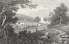 ABERYSTWYTH. Blaenau Gwent, Monmouthshire. Monmouth  1831 old antique print