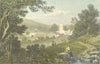 ABERYSTWYTH. Blaenau Gwent, Monmouthshire. Gastineau 1831 old antique print