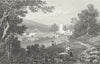 ABERYSTWYTH. Blaenau Gwent, Monmouthshire. Monmouth  1831 old antique print