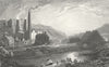MONMOUTHSHIRE. Coldbrook Vale. Gastineau Factory 1831 antique print