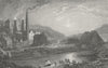 MONMOUTHSHIRE. Coldbrook Vale. Gastineau Factory 1831 antique print