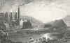 MONMOUTHSHIRE. Coldbrook Vale. Gastineau Factory 1831 antique print