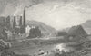MONMOUTHSHIRE. Coldbrook Vale. Gastineau Factory 1831 antique print