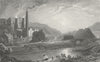 MONMOUTHSHIRE. Coldbrook Vale. Gastineau Factory 1831 antique print