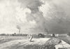 LINCS. Gainsborough Retford Road. Saunders 1836 old antique print picture