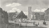 MIDDX. Enfield. Mddx. Hughson Wash 1805 old antique vintage print picture