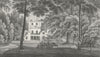 ENFIELD CHASE. S Lodge. Mddx Enfield. Hughson Wash 1805 old antique print