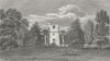 LONDON. Little Stanmore. Hughson 1805 old antique vintage print picture