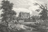 LONDON. Spring Grove Middlesex Hounslow Isleworth 1815 old antique print