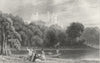 LEICS. Belvoir Castle, Leicestershire. DUGDALE  c1840 old antique print