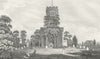 LONDON. Stanmore. Hughson 1805 old antique vintage print picture