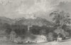 LEICS. Belvoir Castle, Leicestershire. Allom 1836 old antique print picture