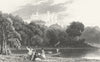 LEICS. Belvoir Castle, Leicestershire. DUGDALE c1840 old antique print picture