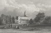 ISLE OF WIGHT. Fernhill Samuel Sanders-Bartlett c1840 old antique print
