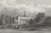 ISLE OF WIGHT. Fernhill Samuel Sanders-Bartlett c1840 old antique print