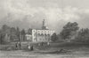 ISLE OF WIGHT. Fernhill Samuel Sanders-Bartlett c1840 old antique print