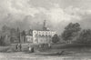 ISLE OF WIGHT. Fernhill Samuel Sanders-Bartlett c1840 old antique print