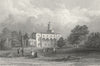 ISLE OF WIGHT. Fernhill Samuel Sanders-Bartlett c1840 old antique print