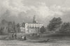 ISLE OF WIGHT. Fernhill Samuel Sanders-Bartlett c1840 old antique print