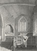 BUILDINGS. Godshill Church c1840 old antique vintage print picture