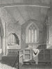 BUILDINGS. Godshill Church c1840 old antique vintage print picture