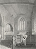BUILDINGS. Godshill Church c1840 old antique vintage print picture