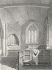 BUILDINGS. Godshill Church c1840 old antique vintage print picture
