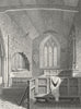BUILDINGS. Godshill Church c1840 old antique vintage print picture