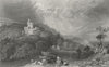 ISLE OF WIGHT. Steephill, John Hamborough c1840 old antique print picture