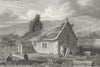 CANADA. St Lawrence Church c1840 old antique vintage print picture