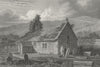 CANADA. St Lawrence Church c1840 old antique vintage print picture