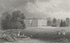 IOW. Osborne House(alterations)Maria villa majesty c1840 old antique print