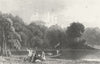 LEICS. Belvoir Castle, Leicestershire. DUGDALE c1840 old antique print picture