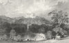 LEICS. Belvoir Castle, Leicestershire. Allom 1836 old antique print picture