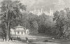 LEICS. Belvoir Castle, dairy. Allom 1836 old antique vintage print picture