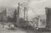 NORTHANTS. Ashby. Leics. Jones-Finden 1831 old antique vintage print picture