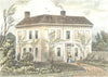 LINCOLNSHIRE. Birthplace Rev John Wesley, Epworth  1835 old antique print