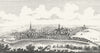 NORTHANTS. SW Northampton. Ryland 1764 old antique vintage print picture
