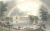 NOTTS. Newstead Abbey. Finden  1833 old antique vintage print picture