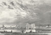 LINCS. Torksey. Saunders river boats 1836 old antique vintage print picture