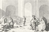 SOCIETY. Hall muskets ladies gentlemen 17th C c1780 old antique print picture