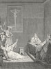 RELIGIOUS. Monks troops pikes Letter Amabed Christ 1804 old antique print