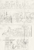 EGYPT. Pharoes hieroglyphs hieroglyphics c1800 old antique print picture