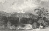 LEICS. Belvoir Castle, Leicestershire. Allom 1836 old antique print picture