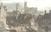 LINCS. Lincoln. DUGDALE  1835 old antique vintage print picture