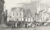 HERTS. St Alban's. DUGDALE c1840 old antique vintage print picture