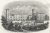 IOW. Osborne, Isle of Wight Marine House Majesty 1849 old antique print