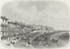 IOW. Esplanade, Ventnor, Isle of Wight 1866 old antique vintage print picture