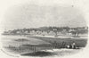IOW. Bembridge, Isle of Wight c1850 old antique vintage print picture